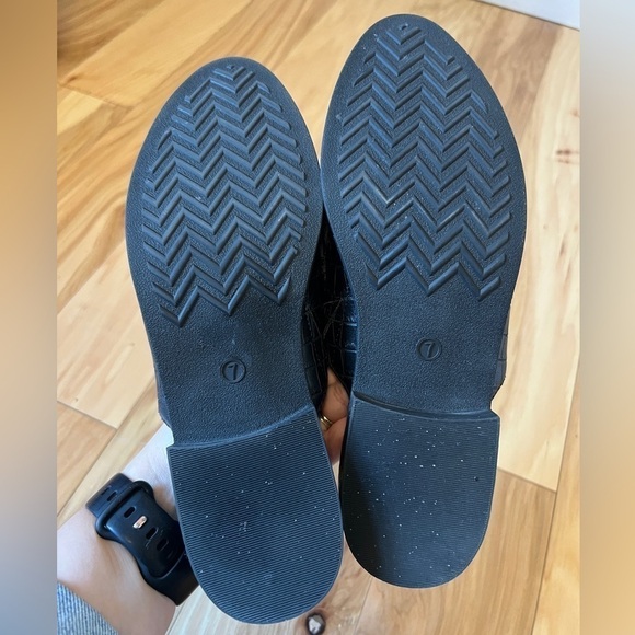 2 for $10 | BC Footwear Women's Look at Me Mule Slip-on Black Croco Print Size 7 - Picture 10 of 10